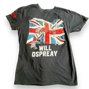 Will Ospreay Pro Wrestling Tee Aerial Assassin Chaos T-shirt Small Union Jack